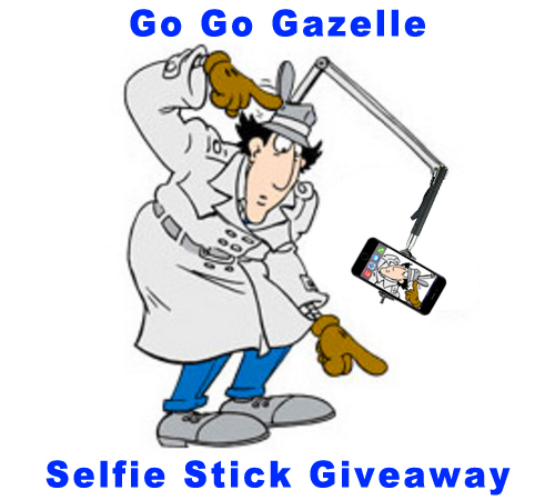Wicked Cheap Boston Gazelle Selfie Stick Giveaway
